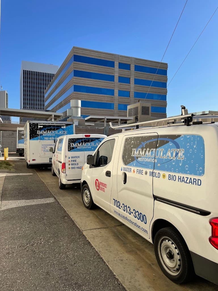 Immaculate Restoration 24/7 Response Fleet